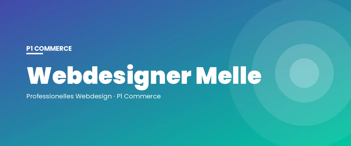Webdesigner Melle – P1 Commerce Webagentur